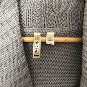 Susina Sweaters - Grey Cardigan Susina Sweaters - Grey Cardigan